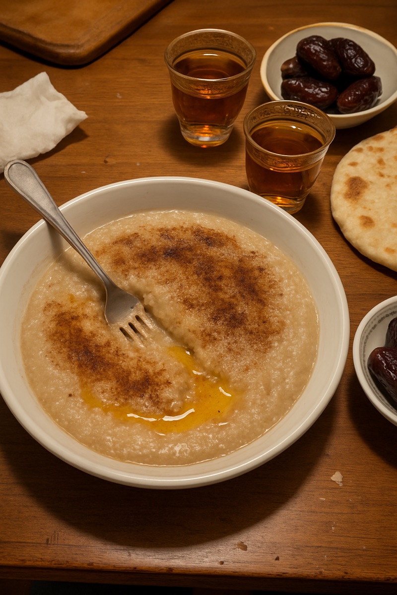 Harees, a traditional dish from Qatar