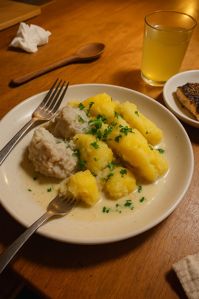 Taro et manioc, a traditional dish from Solomon Islands