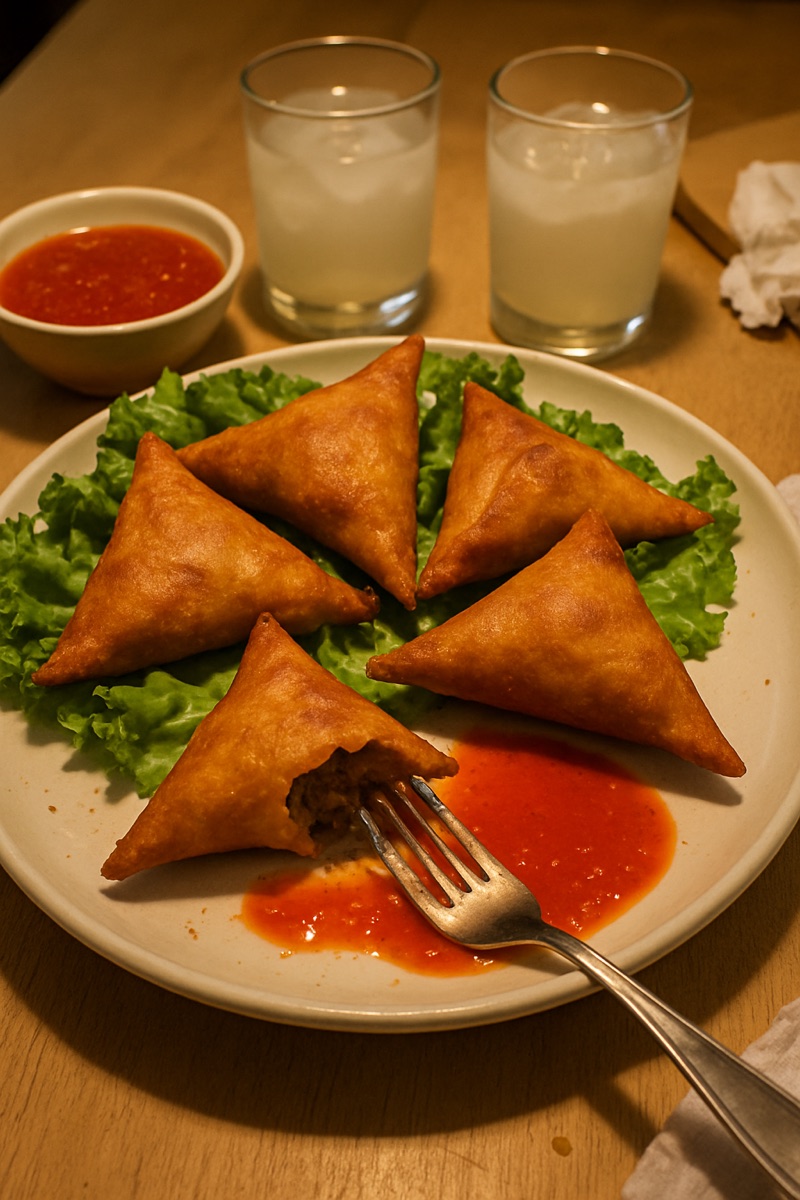 Sambusa, a traditional dish from Somalia