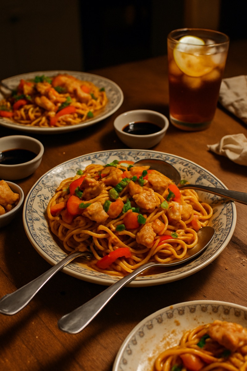 Bami, a traditional dish from Suriname