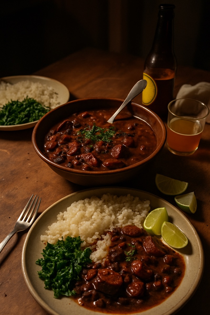 Feijoada, a traditional dish from Sao Tome and Principe