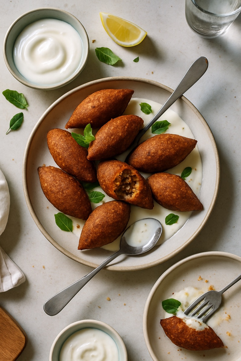 Kibbeh, a traditional dish from Syria