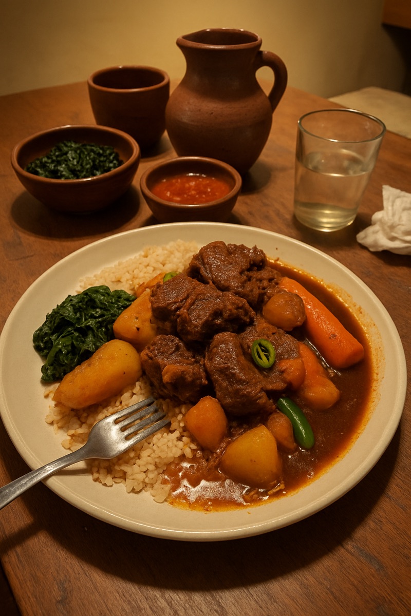 Djerma, a traditional dish from Chad