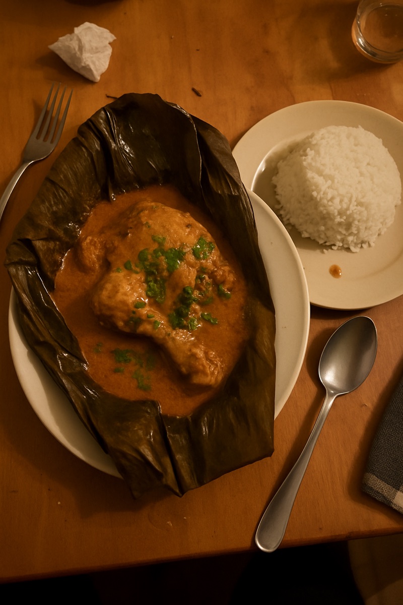 Luwombo, a traditional dish from Uganda
