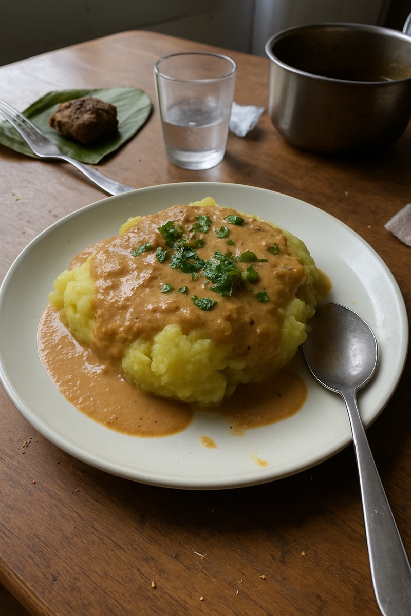 Matoke, a traditional dish from Uganda