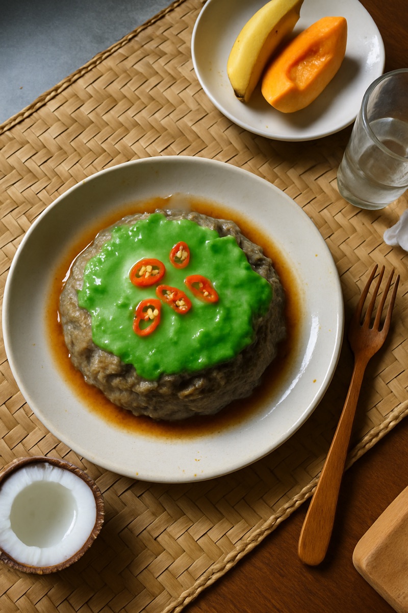 Laplap, a traditional dish from Vanuatu