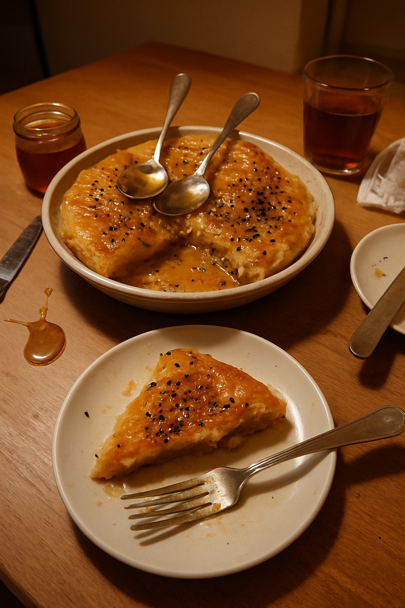 Bint al-sahn, a traditional dish from Yemen