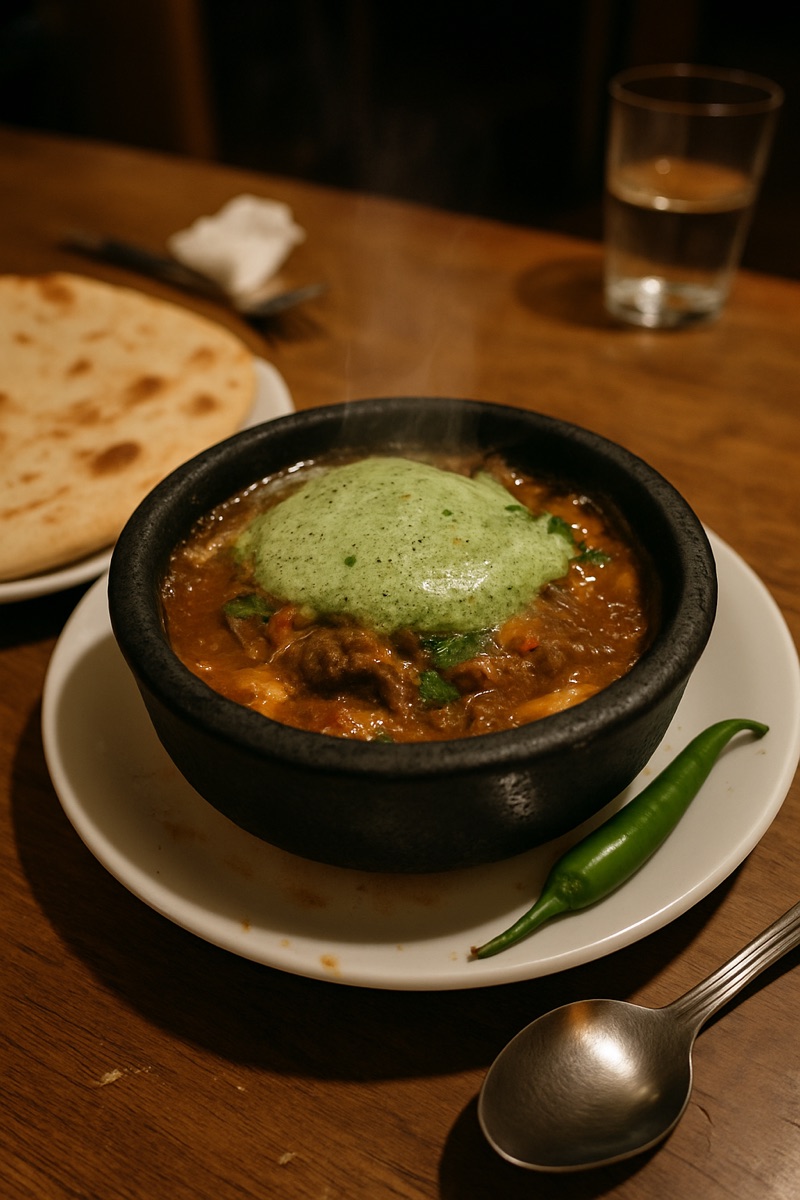 Saltah, a traditional dish from Yemen